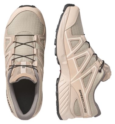 Chaussures Trail Salomon Speedcross Waterproof Beige Enfant