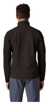 Polaire Softshell Patagonia R1 TechFace Noir Homme
