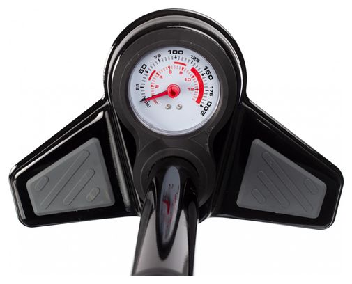 Neatt Attack Floor Pump (Max 160 psi / 11 bar) Black