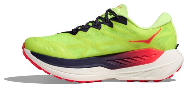 Chaussures Trail Hoka Rocket X Trail Jaune/Rouge Homme