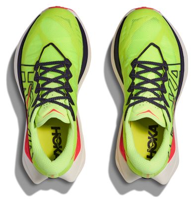 Chaussures Trail Hoka Rocket X Trail Jaune/Rouge Homme