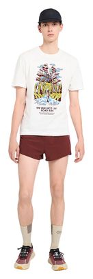 Camiseta de manga corta Ciele ORTShirt Wallace Lake Road Blanca Unisex