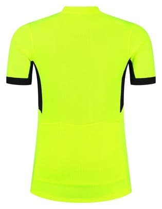 Maillot Manches Courtes Rogelli Core Homme Fluor/Noir