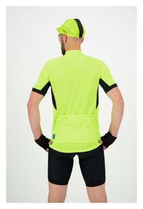 Maillot Manches Courtes Rogelli Core Homme Fluor/Noir