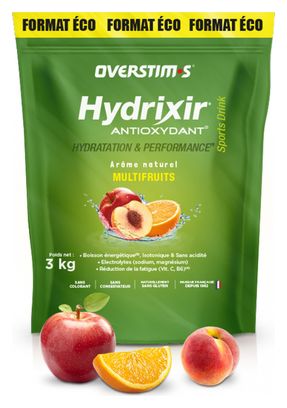 Overstims Hydrixir Antiossidante Energy Drink Multifruits 3 kg