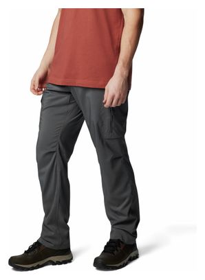 Pantalon De Randonnée Columbia Silver Ridge Gris