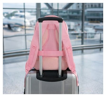 Sac à dos 20 litres rose format bagage à main voyage vélo