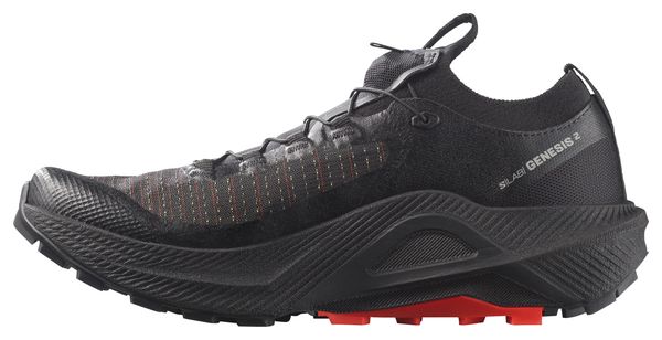Chaussures Trail Salomon S/Lab Genesis 2 Noir/Rouge Unisexe