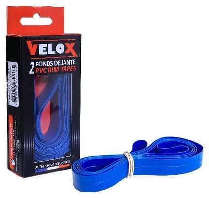 FOND DE JANTE 18' 18mm ETRTO 355X18C PVC BLEU X2.