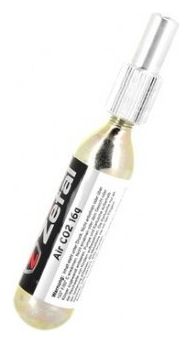 Zefal EZ Adaptor CO2 Inflator + 16g CO2 Cartridge Silver