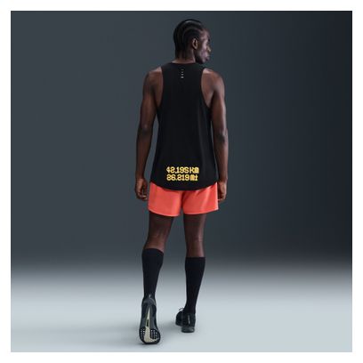 Camiseta de Tirantes Nike Stride Berlin Marathon Negro, Hombre
