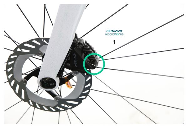 Gravel Bike Cervélo Aspero Shimano GRX 12V 700 mm Bianco | Taglia 54 (168-176cm) | Prodotto ricondizionato