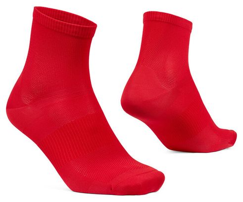 Calcetines GripGrab Lightweight Airflow Low Rojo oscuro