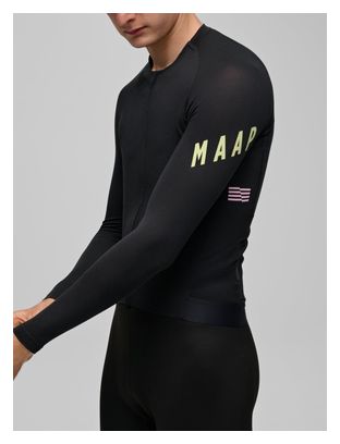 Maglia a maniche lunghe Maap Apex Aeon nera da uomo