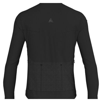 Maillot Manches Longues 7Mesh Seton Noir