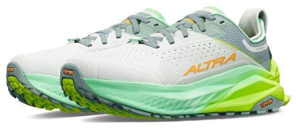 Chaussures Trail Altra Olympus 6 Gris/Vert Femme