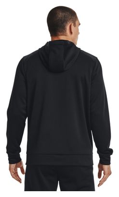 Under Armour Armour Fleece Zip Hoodie Black Men's