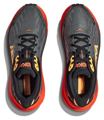 Hoka Challenger ATR 7 Trailrunning-Schuhe Schwarz Orange