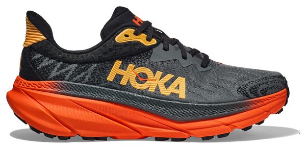 Chaussures de Trail Running Hoka Challenger 7 Noir Orange