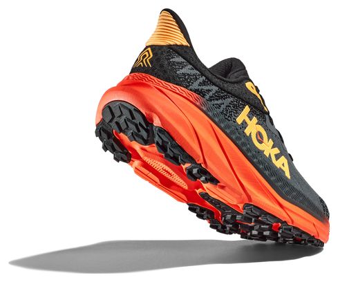 Chaussures de Trail Running Hoka Challenger ATR 7 Noir Orange
