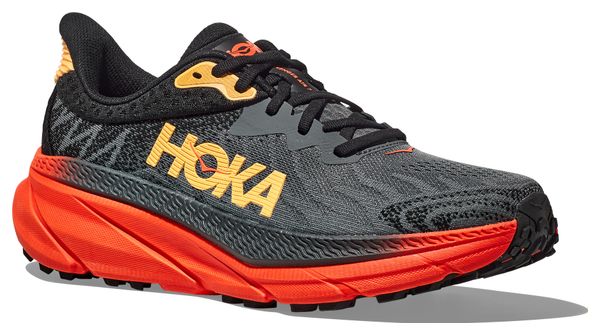 Hoka Challenger ATR 7 Trail Loopschoenen Zwart Oranje