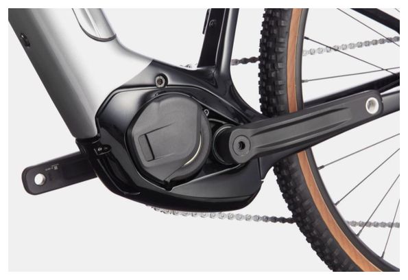Gravel Bike Electrique Cannondale Topstone Neo Carbon Lefty 3 650b Shimano GRX 11V Gris