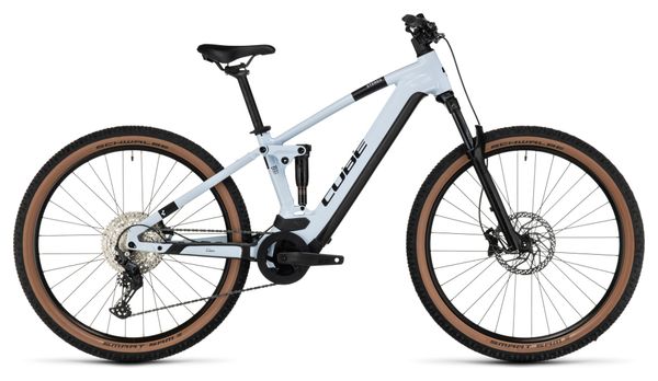 Cube Stereo Hybrid 120 Pro 625 Electric Full Suspension MTB Shimano Deore 12S 625 Wh 27.5'' Flash White 2023