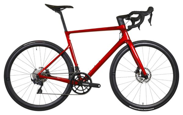 Produit Reconditionné - Vélo de Route Cannondale SuperSix EVO Hi-MOD Disc Ultegra Shimano Ultegra 11V 700 mm Rouge Candy