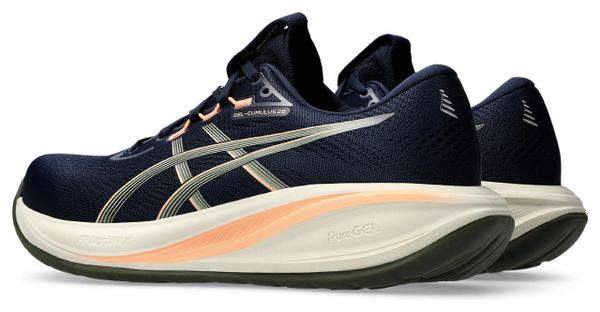 Asics Gel-Cumulus 28 Running Shoes for Men, Blue/Khaki