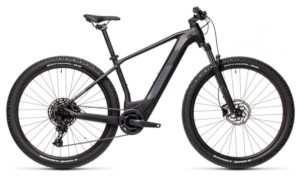 VTT Électrique Semi-Rigide Cube Reaction Hybrid Pro 625 Sram SX Eagle 12V 625 Wh 29'' Noir Gris 2021