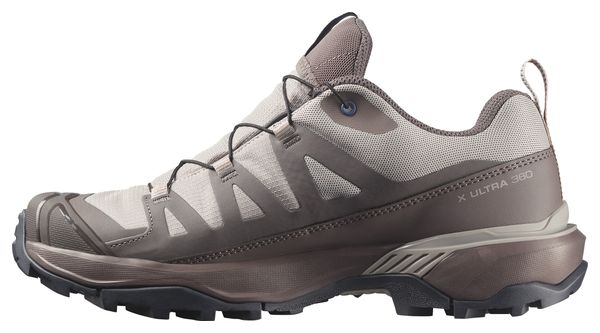 Salomon X Ultra 360 GTX Hiking Shoes, Gray/Brown, Women's