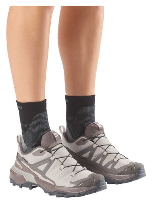Salomon X Ultra 360 GTX Hiking Shoes, Gray/Brown, Women's