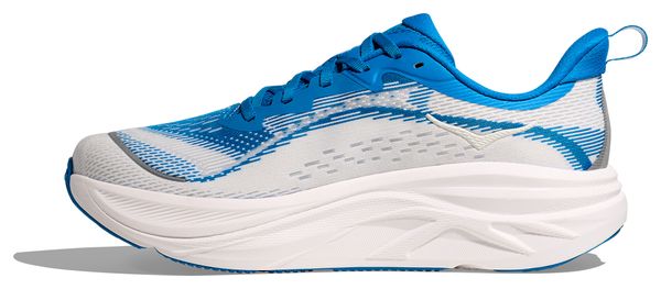 Hoka Skyflow Hardloopschoenen Blauw/Wit Heren