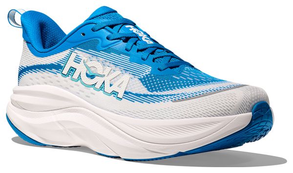Hoka Skyflow Hardloopschoenen Blauw/Wit Heren