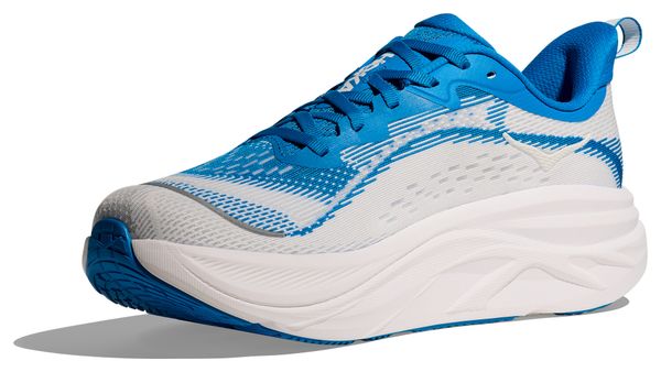 Hoka Skyflow Hardloopschoenen Blauw/Wit Heren