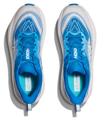 Hoka Skyflow Hardloopschoenen Blauw/Wit Heren