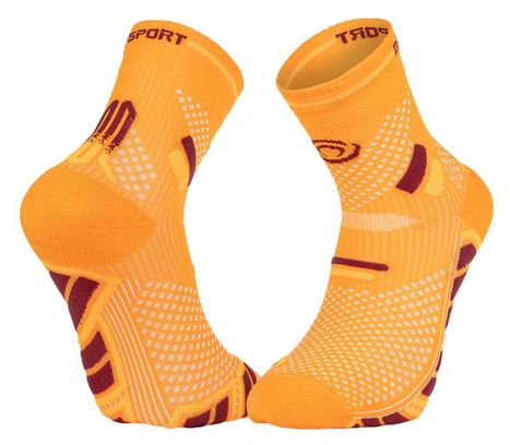 Chaussettes BV Sport Trail Ultra Mid Orange/Bordeaux