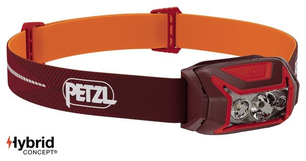 Lampada frontale Petzl Actik Core 625 Lumen Rosso