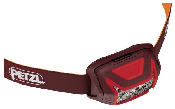 Lampada frontale Petzl Actik Core 625 Lumen Rosso