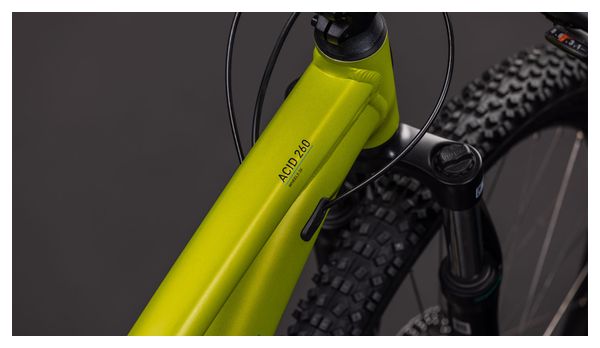 Cube Acid 260 Disc Bambini MTB Shimano Tourney/Altus 8S 26'' Verde Lucertola 2026 9 - 11 anni