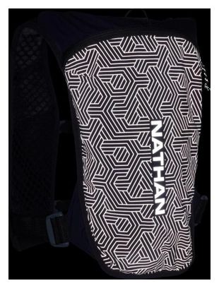 Nathan Hypernight Quick Start 4L Trinkrucksack Schwarz/Reflektierend