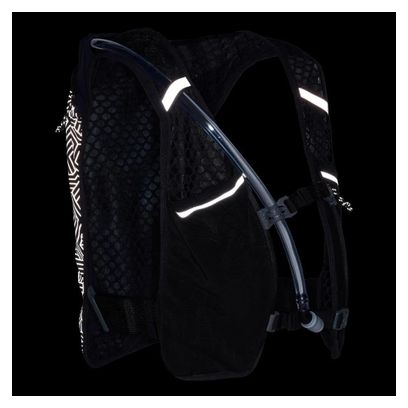 Nathan Hypernight Quick Start 4L Trinkrucksack Schwarz/Reflektierend