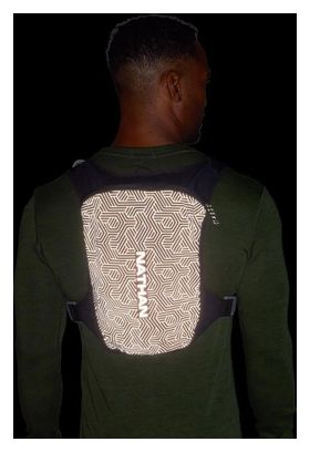 Nathan Hypernight Quick Start 4L Trinkrucksack Schwarz/Reflektierend
