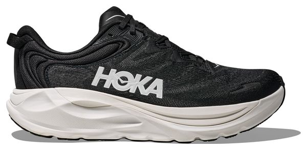 Hoka Gaviota 6 Men's Running Shoes in Black/White