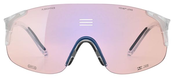 Alba Optics Jumbo Crystal Vzum F-Lens Flamingo Glasses
