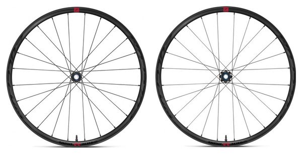 Set di ruote Fulcrum Rapid Red 5 | 12/15 x100 mm - 12 x 142 mm | Centerlock