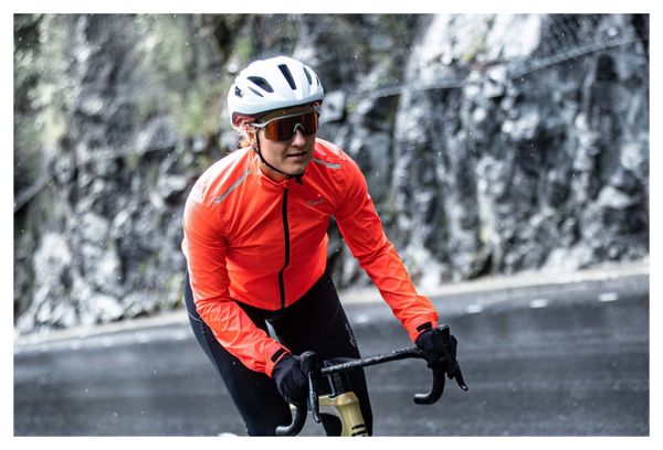 Veste Velo Pluie Vent Rogelli Core Femme Corail