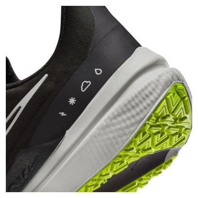 Zapatillas Nike Air Winflo 9 Shield Running Negro Verde