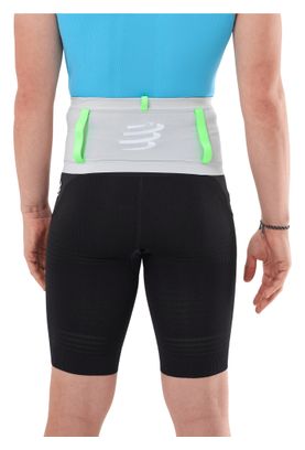 Ceinture Compressport Free Belt Pro Gris/Vert