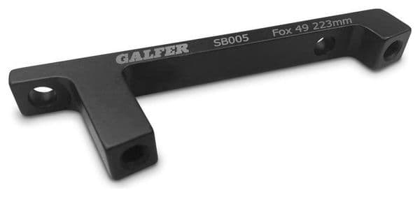 Adaptateur de Frein à Disque Avant Galfer SB005 +20 mm PM/PM 203-223 mm pour Fourches Fox 40 et 49